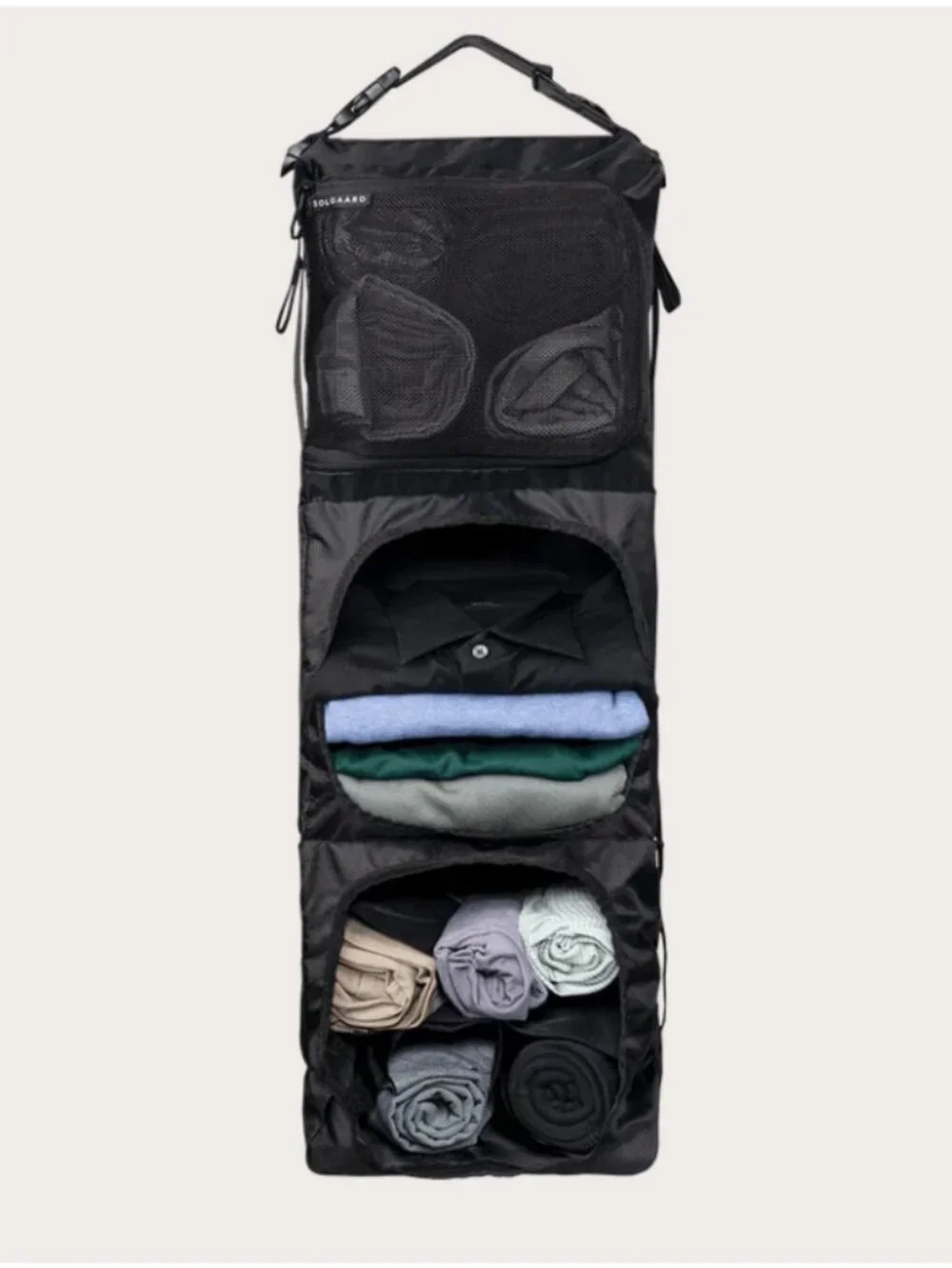RARE Solgaard Venture Backpack w/ Closet Baltic Black Rose Gold Large NWT